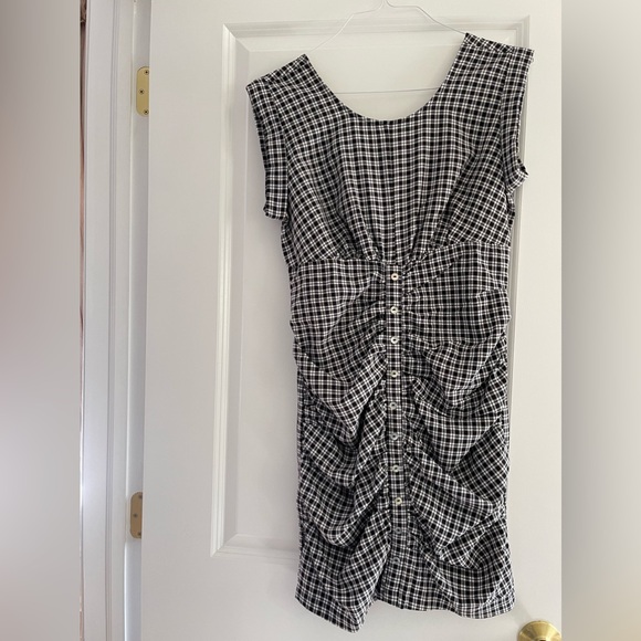 Black and white mini dress. Size Small. - Picture 1 of 3
